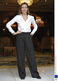 Carole Bouquet, Rome, Italy - 02 Dec 2011