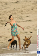 Charlize Theron and Stuart Townsend on Malibu beach - 29 Jul 2006