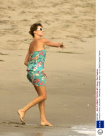 Charlize Theron and Stuart Townsend on Malibu beach - 29 Jul 2006