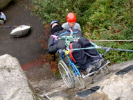 Der gelähmte Brite Barry West ist trotz seiner Behinderung ein Sportnarr und Adrenalinjunkie