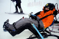 Der gelähmte Brite Barry West ist trotz seiner Behinderung ein Sportnarr und Adrenalinjunkie