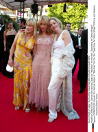 CANNES:55th Cannes film festival.Celebs at "Marches" for the film "Searching