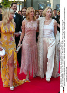 CANNES:55th Cannes film festival.Celebs at "Marches" for the film "Searching