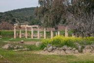 The ruins of the Sanctuary of Artemis at Brauron