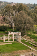 The ruins of the Sanctuary of Artemis at Brauron