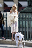 EXCLUSIF Shooting pour le Vogue Espagne, Place Vendôme. Prioli Bob. SPE