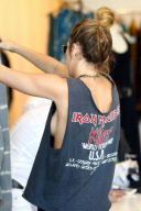 *EXCLUSIVE* Miley Cyrus : Killer Style in Calabasas