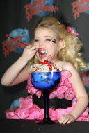 Eden Wood Promotes the Premiere of Her New Docu-Series "Eden's World" At Planet Hollywood