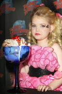 Eden Wood Promotes the Premiere of Her New Docu-Series "Eden's World" At Planet Hollywood