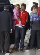 ROGER FEDERER FAMILY LEAVING MIAMI AFTER SOME DAYS IN THE CITY