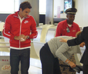 ROGER FEDERER FAMILY LEAVING MIAMI AFTER SOME DAYS IN THE CITY