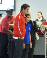 ROGER FEDERER FAMILY LEAVING MIAMI AFTER SOME DAYS IN THE CITY