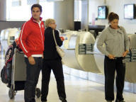 ROGER FEDERER FAMILY LEAVING MIAMI AFTER SOME DAYS IN THE CITY
