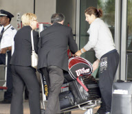 ROGER FEDERER FAMILY LEAVING MIAMI AFTER SOME DAYS IN THE CITY