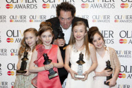 Laurence Olivier Awards, Press Room, London, Britain - 15 Apr 2012