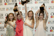 Laurence Olivier Awards, Press Room, London, Britain - 15 Apr 2012