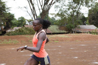 Runners train in Kenya for the upcoming Olympics