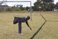 Runners train in Kenya for the upcoming Olympics