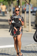 EXCLUSIVE Beyonce and baby Blue Ivy stroll in Central Park