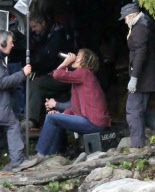 EXCLUSIVE... Exclusive: Stars On The Set Of "Percy Jackson: Sea Of Monsters"