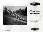 Historians uncover photos showing world's first children's slide constructed in 1922 in Wicksteed Park, Kettering, Northamptonshire, Britain - 16 Apr 2012