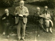Historians uncover photos showing world's first children's slide constructed in 1922 in Wicksteed Park, Kettering, Northamptonshire, Britain - 16 Apr 2012