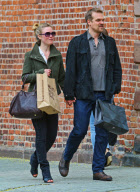 Julia Stiles Shops With David Harbour