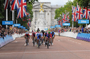 Mark Cavendish victorious in London 2012 road race test event