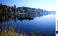 Indian Summer in the Laurentides, Quebec, Canada