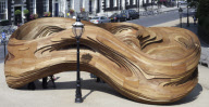 Architectural Association Summer Pavilion 'Driftwood Space', London, United Kingdom, 2009