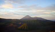 Mount Bromo and other volcanoes in the Tengger Massif in Java, Indonesia - 10 Apr 2012