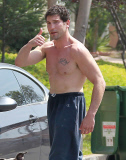 Semi-Exclusive... Jon Bernthal Leaving A Boxing Gym