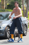 Semi-Exclusive... Jon Bernthal Leaving A Boxing Gym