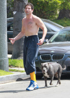Semi-Exclusive... Jon Bernthal Leaving A Boxing Gym