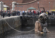 'Sea Odyssey Giant Spectacular' Royal De Luxe puppet show, Liverpool, Britain - 20 Apr 2012