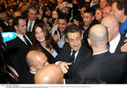 CPE/Nicolas Sarkozy and Carla Bruni in Marseille for Meeting