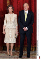 SPAIN : Royals at Gala Dinner with Peruvian President