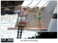 Dukes of Palma with family and Kings of Spain with friends sail on board Fortuna yatcht in Mallorca
