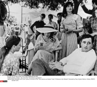 Greece, Athens : Set of the film "Une femme a sa fenetre"