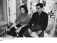 FRANCE : Alain Delon et Romy Schneider