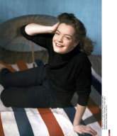 Actress Romy Schneider (1938-1982)