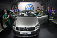 Viermillionster VW verlässt das Volkswagenwerk in  Zwickau