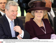 GERMANY: Queen Beatrix at opening of the exposition Dutch Design - Huis van Oranje at palace Oranienbaum in Sachsen-Anhalt
