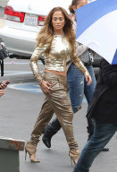Jennifer Lopez Flaunts Her Gold in West Hollywood