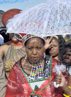 Jacob Zuma marriage to Bongi Ngema, Nkandla, South Africa - 20 Apr 2012