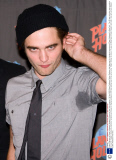 Robert Pattinson at Planet Hollywood Handprint Ceremony, New York, America - 04 Nov 2008