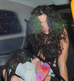 Celebrities at the Brompton nightclub, London, Britain - 26 Apr 2012