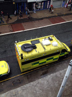 Suspected hostage situation in Tottenham Court Road, London, Britain - 27 Apr 2012