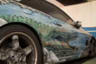 Kroko Mercedes in Monte Carlo gesichtet