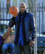 Kim, Khloe, and Lamar  Play Basketball on Lamar's Childhood Basketball Court in Queens